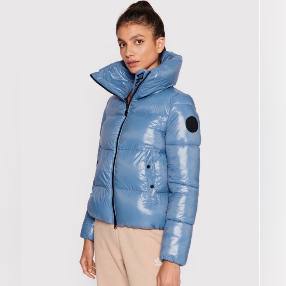 SAVE THE DUCK Ladies Black Isla Icon Padded Jacket